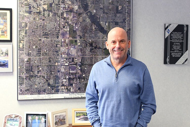 City Manager Mark Vanderpool is proud of the steps Sterling Heights is taking to secure property values.