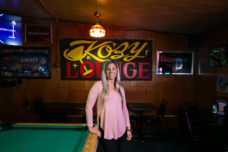 Michele Haskell, owner, The Kozy Lounge.