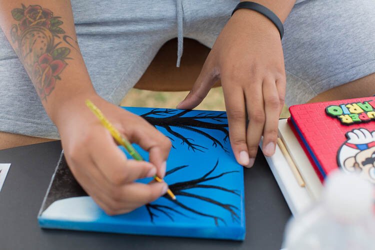 Kiera Adams, Spray Paint Artist