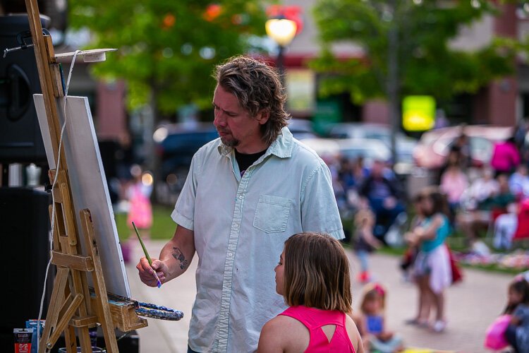 Rhythms in Riley Park. Photo by David Lewinski.