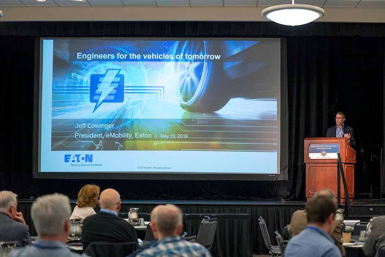 Engineers will need broader experience in complex future automotive environments, says Jeff Lowinger, president of eMobility at Eaton Corp.