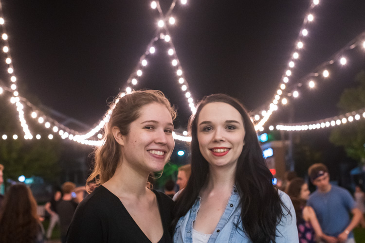 Phoenix Dempster, Amber Konjarevich. Photo by Doug Coombe.