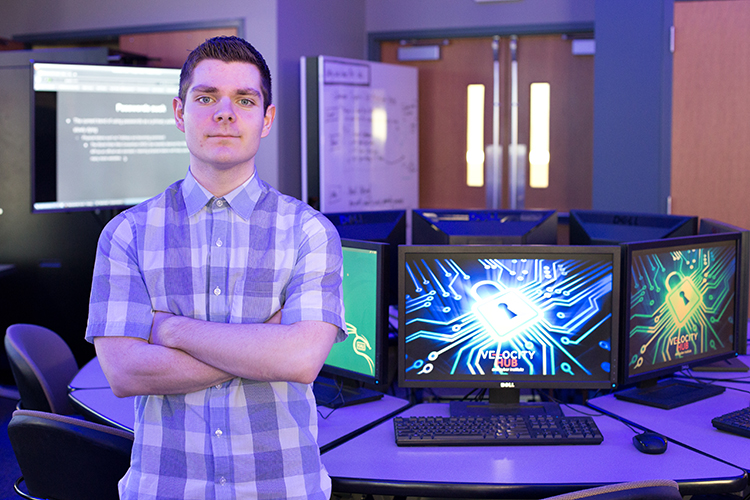 David Piontkowski appreciates the broader approach to IT candidates at the Velocity Hub.