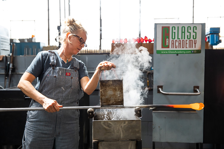 Michelle Plucinsky. Dearborn Glass Academy. Photo by David Lewinski