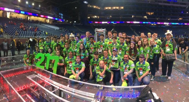 The Thunderchickens, from Sterling Heights, are competing this year.