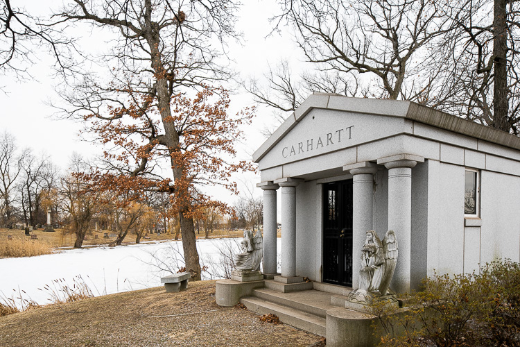 Woodmere Cemetery. Photo by David Lewinski.