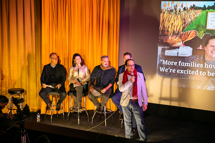 Panel at Farmington Civic Theater. Photo by David Lewinski.