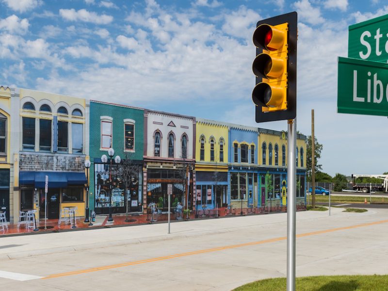 Mcity, University of Michigan, Ann Arbor