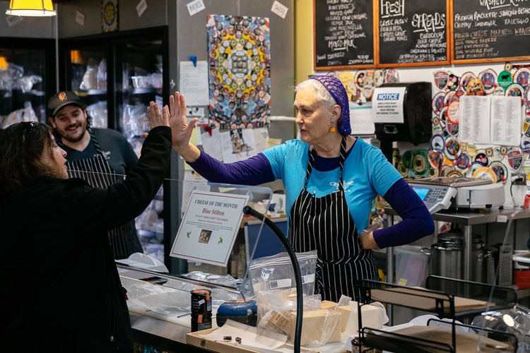 Kendra Mantey, The Cheese Lady. Photo by Nick Hagen.
