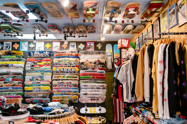 PLUS Skateboarding. Photo by Nick Hagen.
