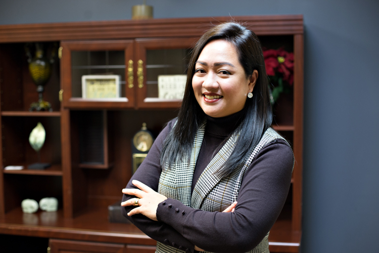 Michelle Oh, from the Philippines, works to encourage civic participation.
