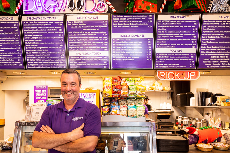 Jerry Burger, owner/manager of Dagwood's. Photo by David Lewinski.