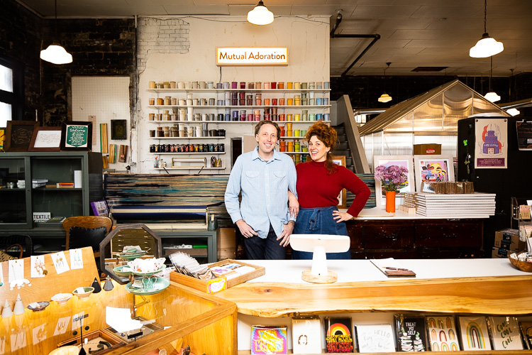 Wayne Maki and Clare Fox