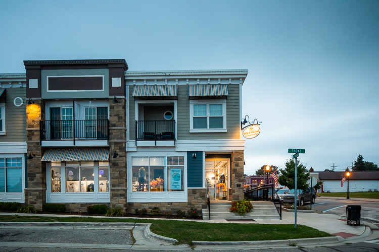 Downtown New Baltimore. Photo by David Lewinski.