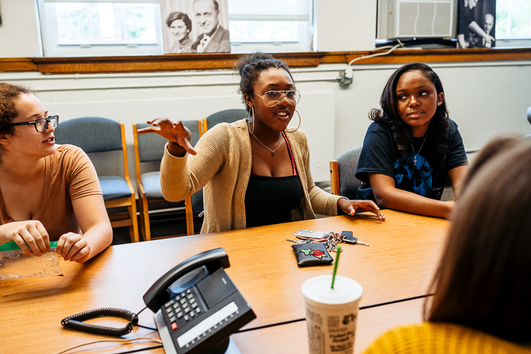 Members of Roeper's Student Diversity Committee