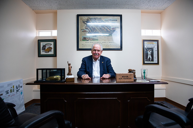 Harper Woods Mayor Kenneth Poynter. Photo by David Lewinski.