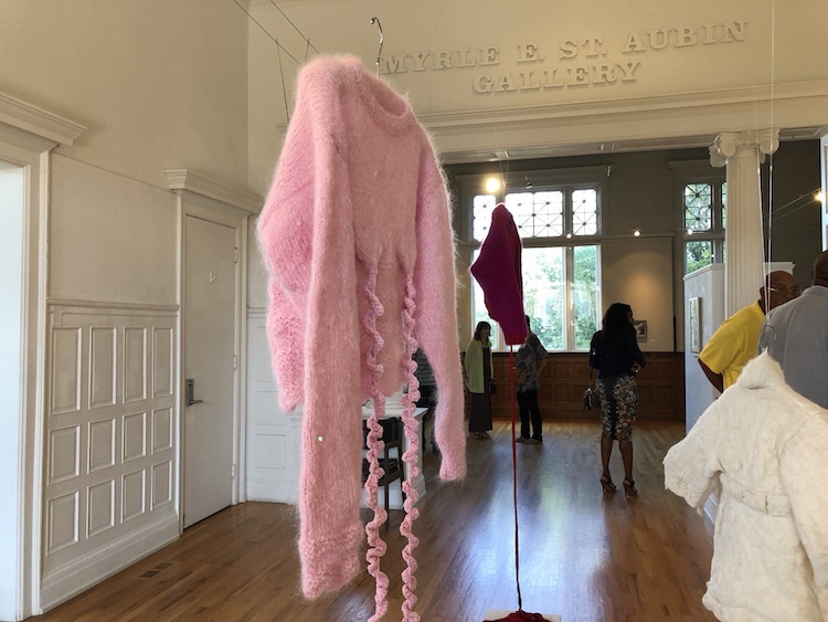 Advancing Macomb met at Anton Art Center in Mount Clemens, in the midst of an art exhibit called "Motherhood."