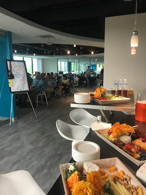 Tech248 worked with jacapps to host a meetup event this summer.