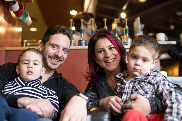 Paul & JoJo Dries and family. Photo by Nina Ignaczak.