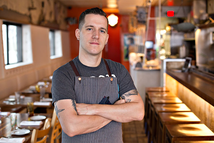 James Rigato at Mabel Gray