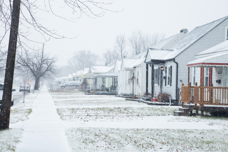 Homes in Hazel Park.