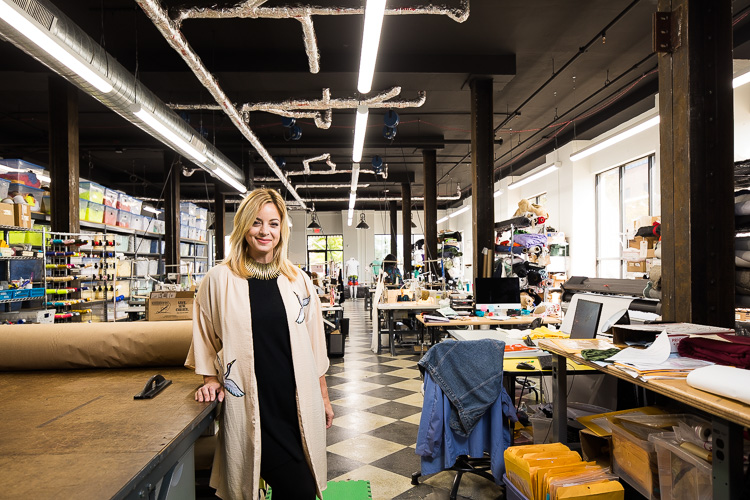 Karen Buscemi, owner of Detroit Sewn