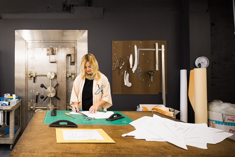 Karen Buscemi, owner of Detroit Sewn