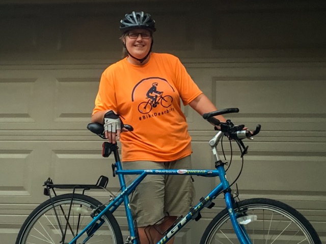 Tracy Besek, organizer of Bike Dearborn