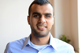 Dearborn resident Khodr Farhat is a community leader and advocate for the blind, despite his own disability.  Photo by Jessica Strachan