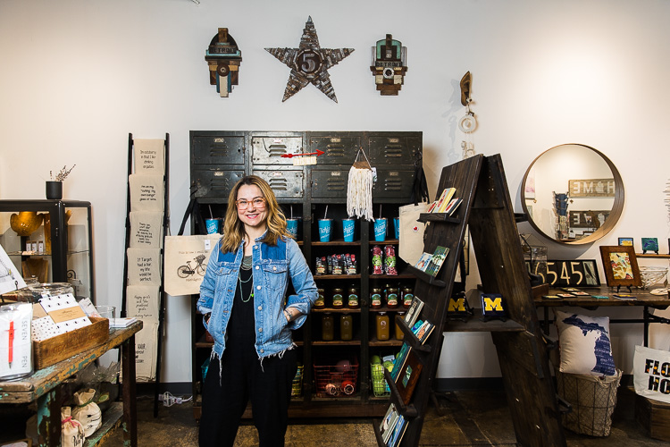 Christy Brennan at Made Market. Photo by David Lewinski.