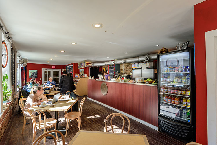Alleycat Cafe. Photo by Doug Coombe.