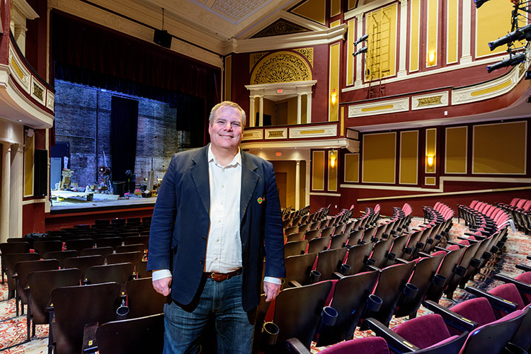 Glen Konopaskie, director of Main Street Pontiac. Photo by Doug Coombe.
