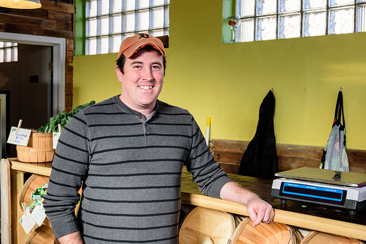 Coleman Yoakum, Micah 6 and Sprout Fresh Food Store. Photo by Doug Coombe.