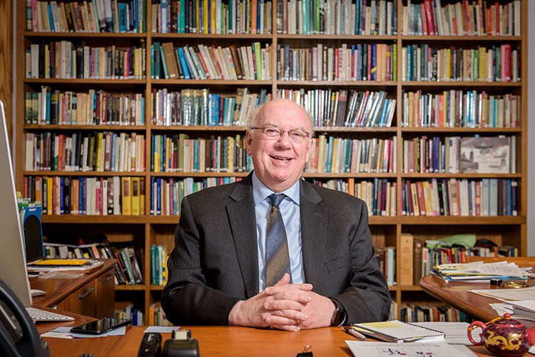 Chancellor Daniel Little. Photo by Doug Coombe.