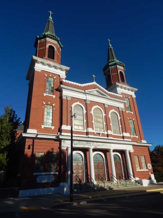 Mt. Carmel, one of several Polish Catholic churches in Wyandotte.