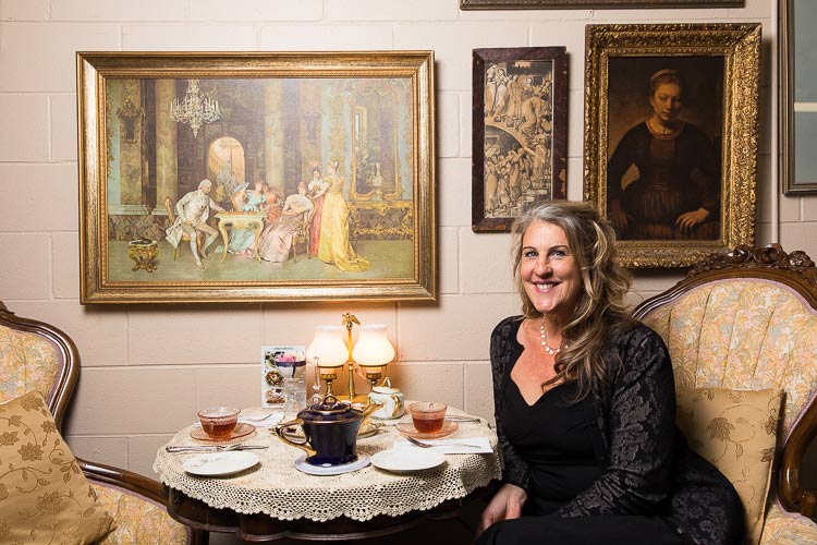 Jennifer Columbo, owner of Just Delicious Scones. Photo by David Lewinski.