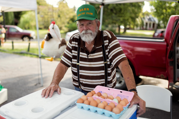Karl Baer, owner of Baer Poultry Farms based in Adrian, MI