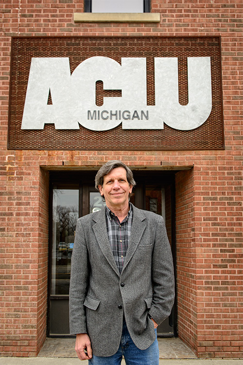 Curt Guyette, investigative reporter with the ACLU of Michigan