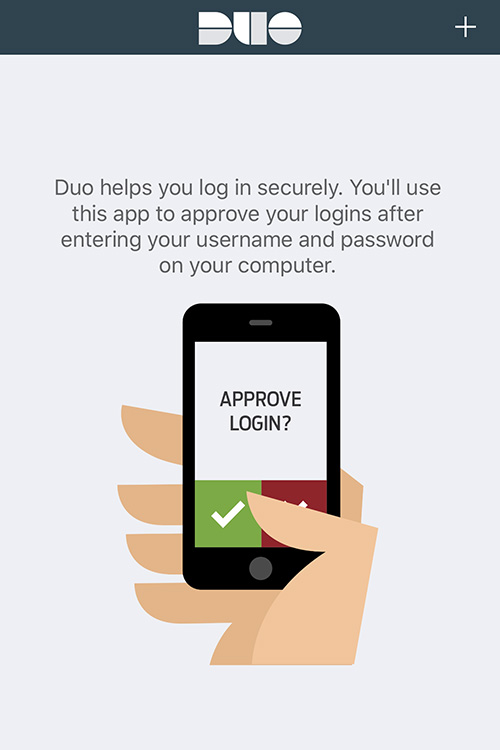Duo's iPhone app
