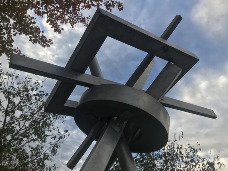 “Burst” by Ray Katz in Sterling Heights.