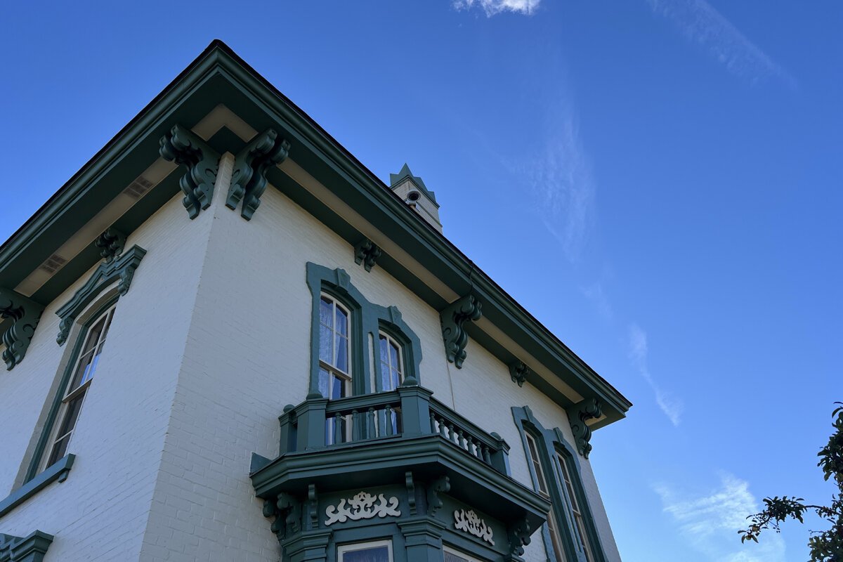 The Upton House is renowned for its design flourishes in the Italianate style.