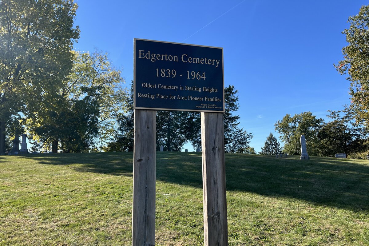 Three U.S. Civil War veterans are buried at the historic Edgerton Cemetery.
