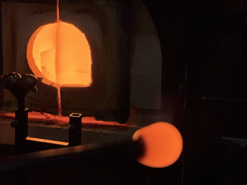 “It’s a working hot glass studio, so it’s kind of its own living, breathing animal that needs tending to – constantly," says Robyn Ochs, co-owner of Rusty Bug Studio in Hazel Park.