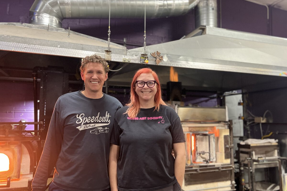 Robert Gage and Robyn Ochs, co-owners of Rusty Bug Studio.