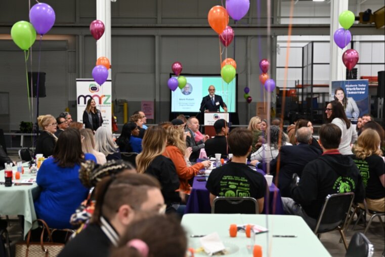 Scenes from the MARZ grand opening in Sterling Heights. (Macomb County Planning & Economic Development)