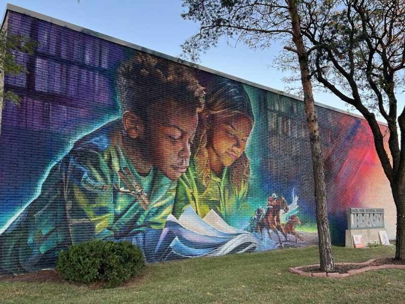 A new mural by artist Zach Curtis in Hazel Park.