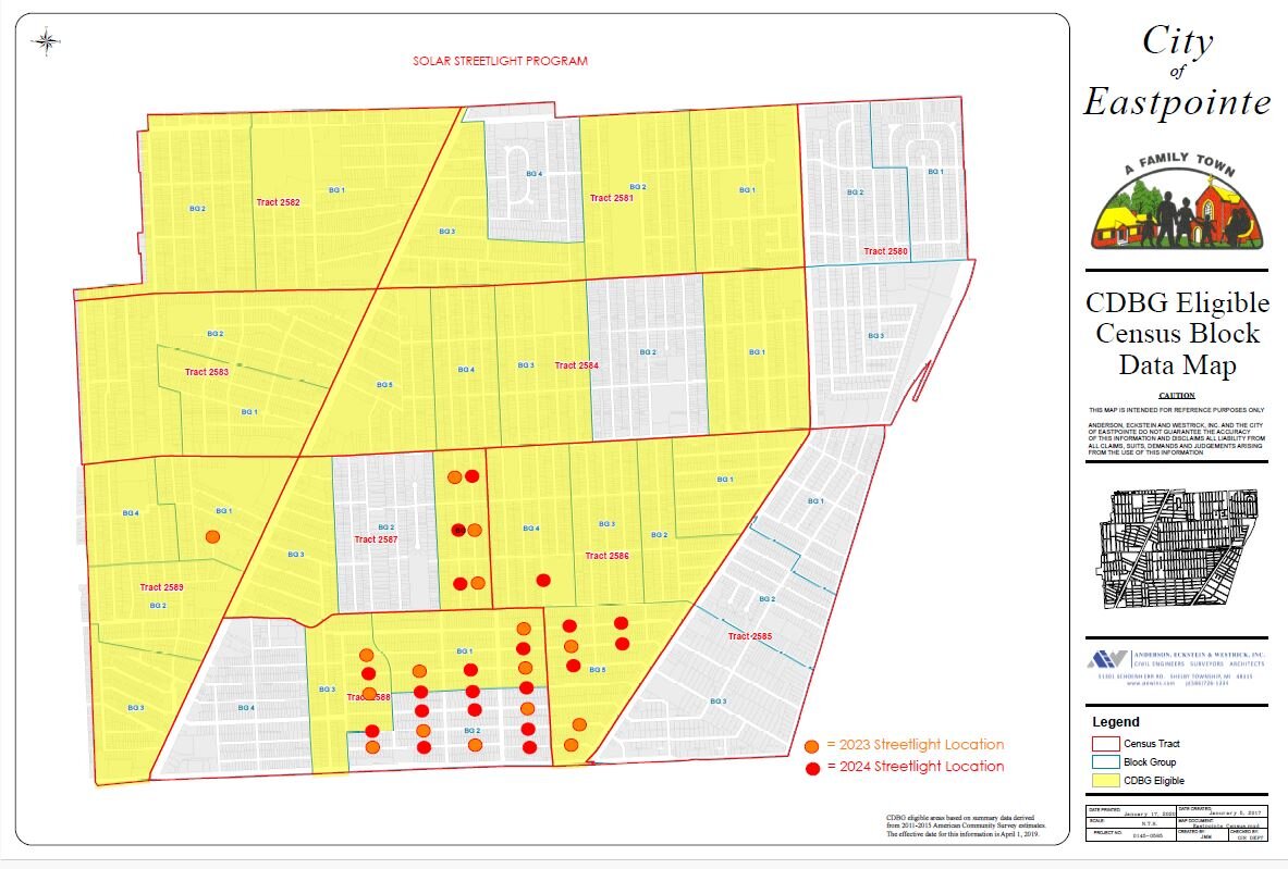 Solar Streetlight Program, City of Eastpointe