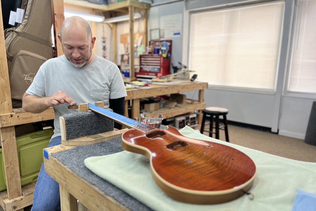 “I was always the kid that wanted to know how things worked," says Jesse Hopkins.