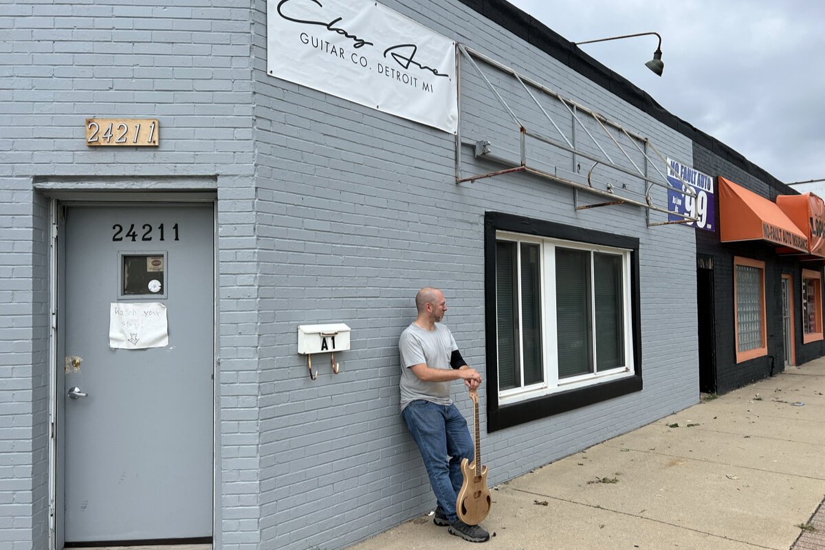 Clay Avenue Guitar Co. moved to Hazel Park in 2023.