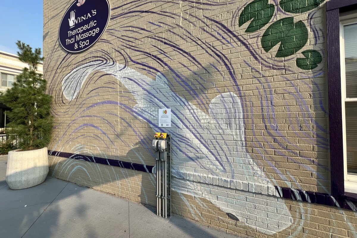 "Koi Pond" by Kate Aren.